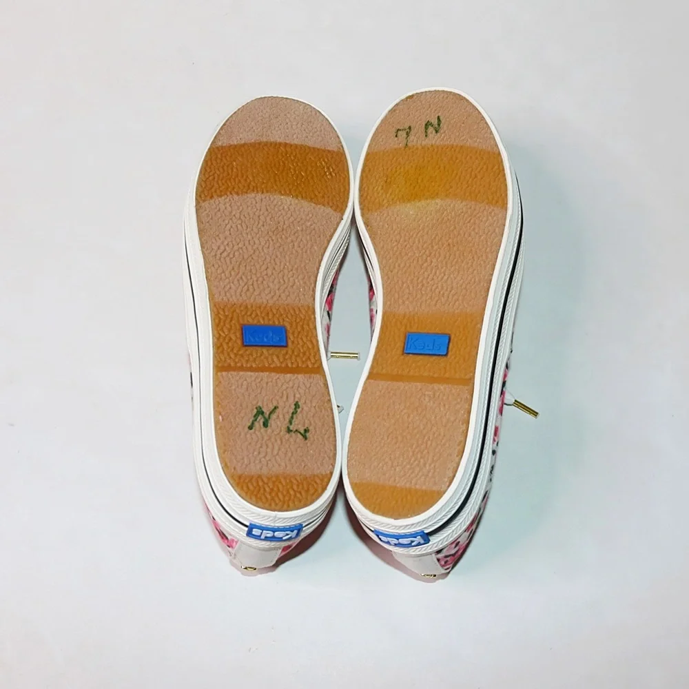 Keds® x Kate Spade Triple Kick Rose Garden Canvas Platform Sneakers